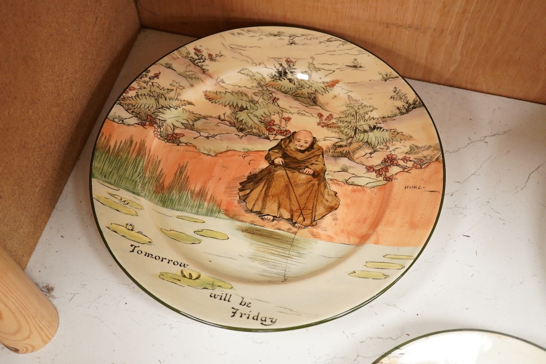A collection of Royal Douton Series ware dinner and other plates
